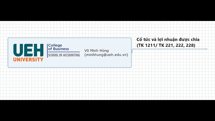 Co đông chia lợi nhuận hạch toán như thế nào năm 2024