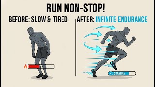 How to never get tired while running