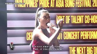 Morissette Amon, Rendition of 'Run to You' on ASAP Vs Segment, Apr 22, 2018