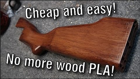 How to Add Wood Grain to 3D Printed Parts!