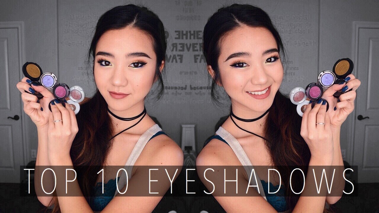 My TOP 10 Eyeshadows! | January 2017