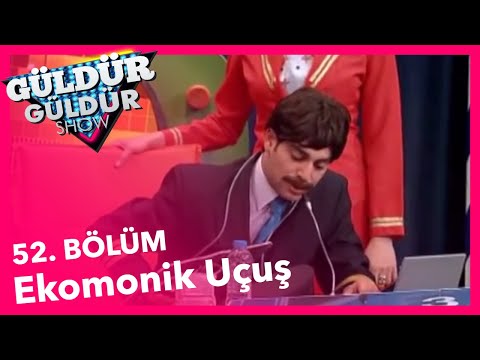 Güldür Güldür Show 52. Bölüm, Ekonomik Uçuş Skeci