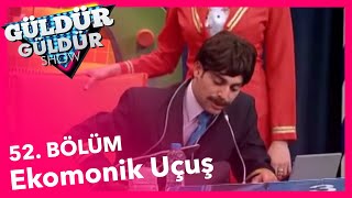 Güldür Güldür Show 52. Bölüm, Ekonomik Uçuş Skeci