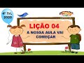 EBD MATERNAL | LIÇÃO 4 - Raabe ajuda os espias