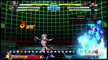 Marvel vs Capcom 3 Arthur 751K Damage Combo Strategy Video