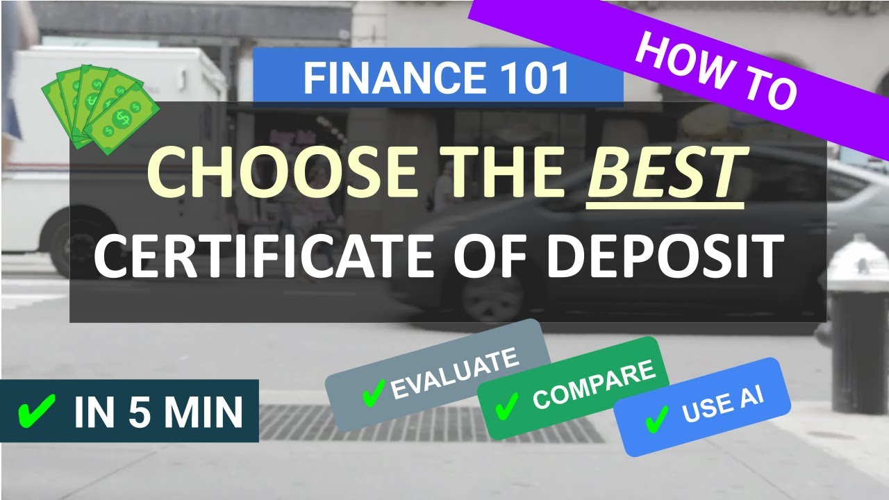 How to Choose the BEST Certificate of Deposit (CD) to Grow Your Money | For Beginners