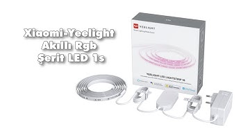 Xiaomi Yeelight Akıllı Rgb Şerit LED 1s