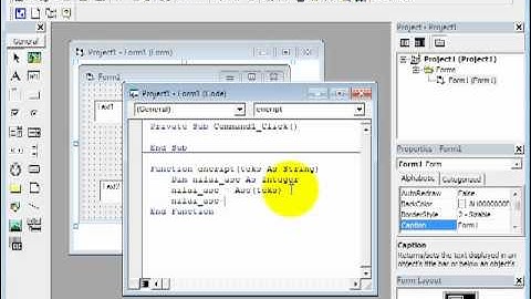 Tips Trik Edukasi - Script Encriptsi dan Decriptsi pada Ms.Visual Basic 6.0