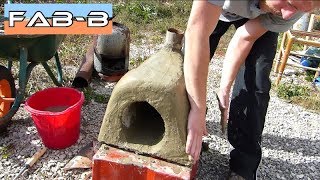 Mon premier Rocket Stove en terre