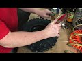 DIY Mini Bike Tire Install
