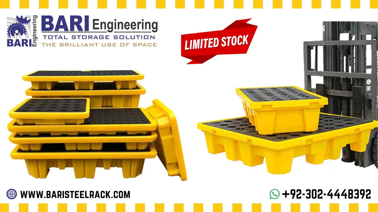Spill Pallet Plastic Spill Pallet Pallets in Lahore YouTube