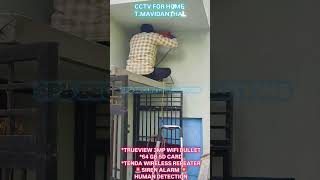 TRUEVIEW WIFI BULLET , TWO WAY TALK, SIR3N ALARM WITH HUMAN DETECTION