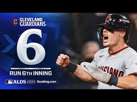 6 RUNS in the 6th INNING! EVERY PITCH of the Guardians’ INCREDIBLE Game 4 RALLY! | MLB Highlights