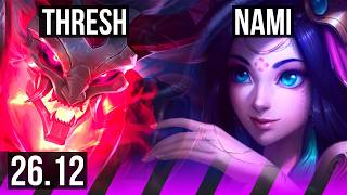 THRESH &amp; Kalista vs NAMI &amp; Varus (SUP) | BR Challenger | 26.12