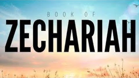 🎵 Zechariah Bible summary ￼#bibleknowledge