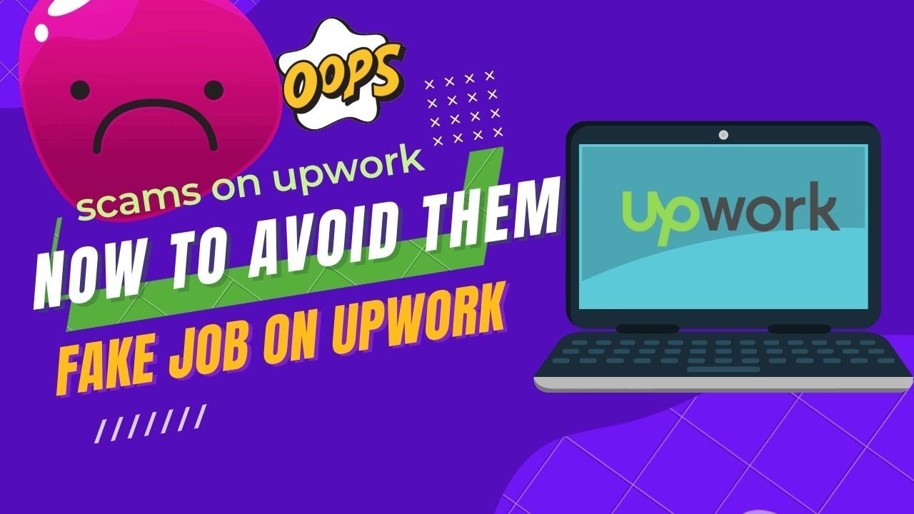 Telegram job scams on Upwork from a fake client