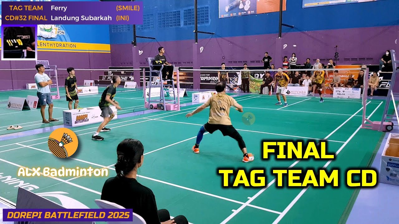 DOREPI TAG TEAM CD #32 FINAL : Ferry (SMILE) vs Landung Subarkah (INI) BATTLEFIELD CUP 2025