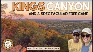 Unreal FREE CAMPING near KINGS CANYON Rim Walk | TROOPY | TRAVEL | AUSTRALIA