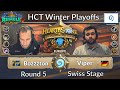 HCT Winter Europe: Bozzzton vs Viper - Season 3 2018 | Day 1 Swiss Stage Round 5