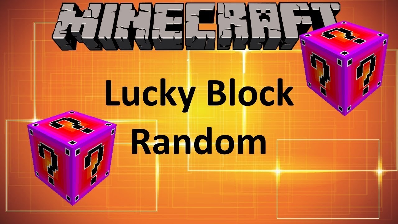 LUCKY BLOCK RANDOM - MINECRAFT 1.8.9 (MOD SHOWCASE) 