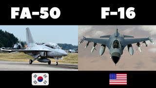Видео сравнения FA-50 и F-16 Fighting Falcon