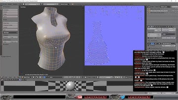 Fantasy Project - UMA Female Clothing Creation cont. #gamedev #unity3d #modelling #blender (Part 4)