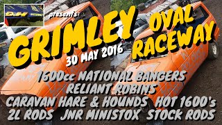 In-car - Grimley 30 May 2016 - #133 Arron Mully - Heat 1 & Final