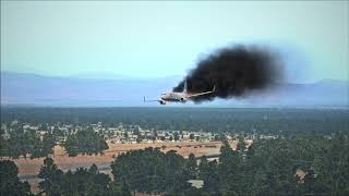 Pia 737-800 Engine Fire - Belly Crash Landing At Peshawar Airport