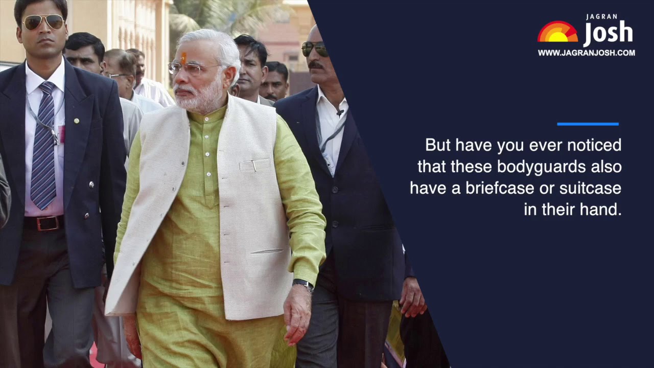 Do you know what is in the briefcase of India's PM Bodyguards