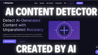 I Built an AI Content Detector Website and Tool That Blew My Mind! 😱🔥