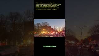 A fire erupted in an apartment building within the Sheepshead Bay Houses in Brooklyn on Wednesday mo
