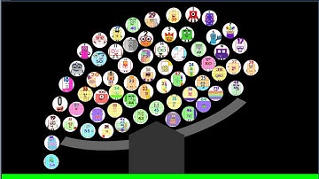 63 NUMBERBLOCKS Marble Race In Algodoo- Who will Be The CHAMPION?? Round 2