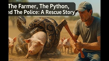 Mother Pig Attacked by Colossal Python – Piglets Watch in Horror!