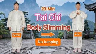 20-Min Tai Chi Workout for Beginners to Burn Belly Fat, Boost Energy & Improve Mobility