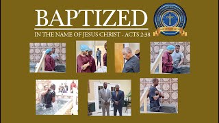 Baptisms in the name of Jesus Christ - Pastor Gary Robinson & saints - Mobile,AL December 14, 2025