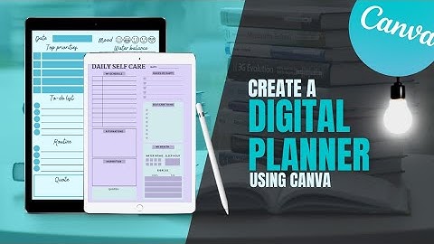 Create A  Printable Planner Using Canva 📗📝 |Printable Planner Tutorial | Canva Mobile |