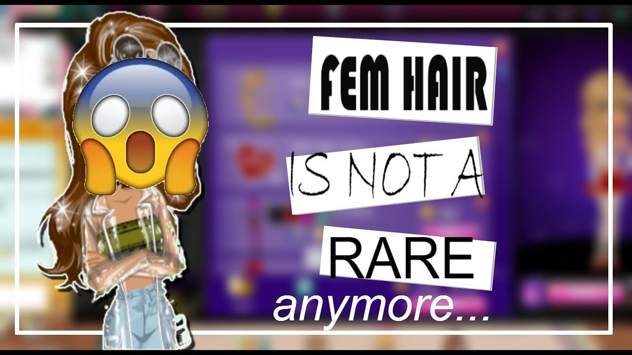 FEM HAIR IS NOT A RARE ANYMORE?! - MSP - YouTube