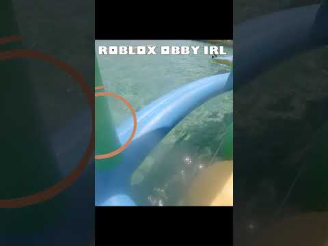 Roblox Obby in real life, but actually Impossible, caught on camera 😱 #roblox #obby #challenge
