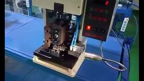 End feed wire stripping and crimping terminal machine WPM-2008A2-E