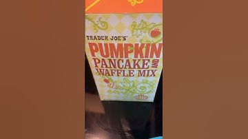#traderjoes #pumpkinpancakes #pancakes