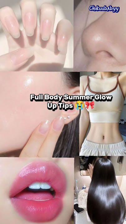Full Body Summer Glow Up Routine ⛱️🌊 pt.1 #glowup #summerglowup #skincare #skincaretips #beautytips