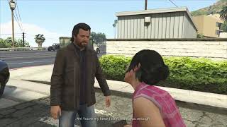 Grand Theft Auto V Walkthrough - Random Encounter #32 Robbery