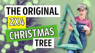 The Original 2x4 Christmas Tree | DIY Wooden Tree Tutorial Guía