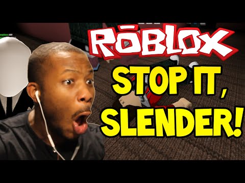 Roblox Stop It Slender Scary School Part 1 - roblox survive slender man episode 3 scream warning