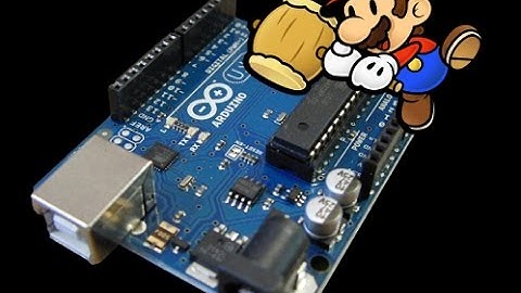 Super Mario Game Using only one  Chip  and Nokia-5110-LCD  Arduino IDE