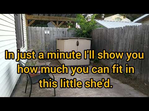 Video: Mất bao lâu để lắp ráp một nhà kho Suncast?