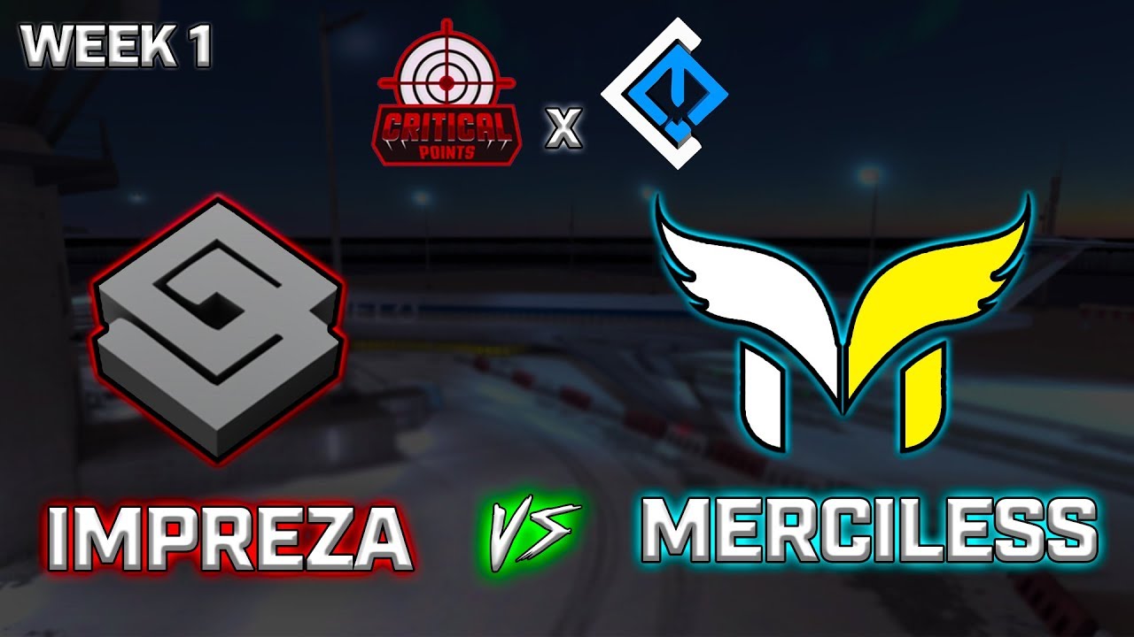 Critical Points Scrim League Tournament Week 1 - Impreza vs. Merciless