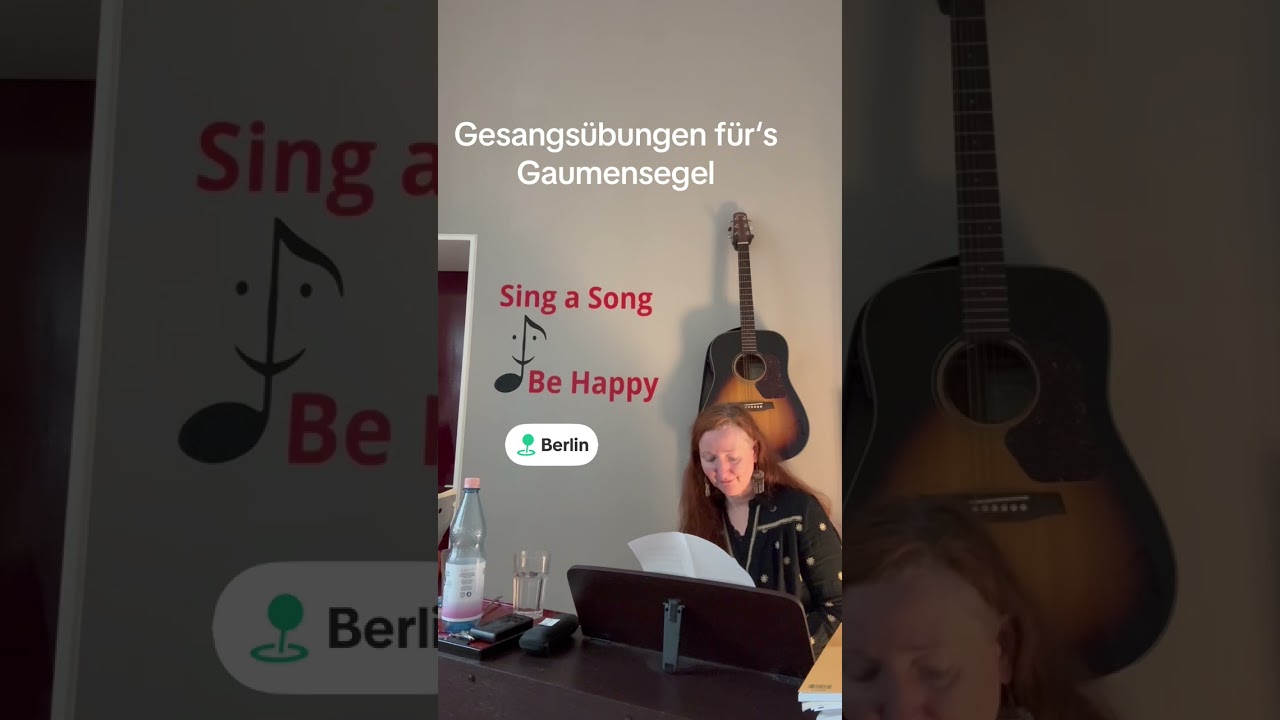 🎶 Ein herzliches Hallo aus meinem Gesangsstudio! 