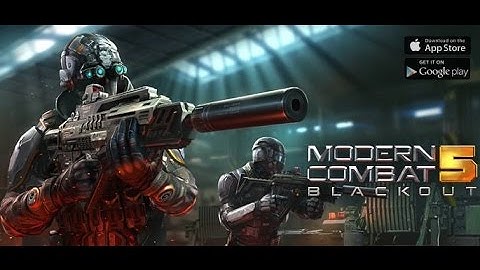 Android Gaming Modern Combat 5 ipega 9017s