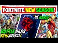 Fortnite NEW Season 4! Battle Pass Skins Preview | The Visitor Knew After ALL!